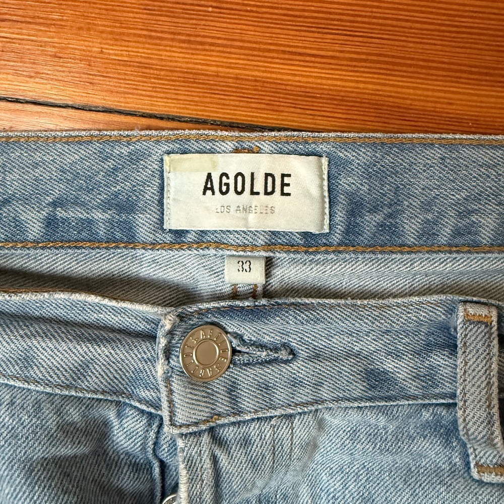AGOLDE Women's Blue Jeans